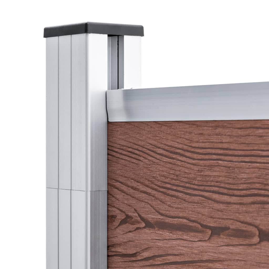Schutting 175x186 cm HKC bruin is nu te koop bij PeponiXL, paradijselijk wonen!