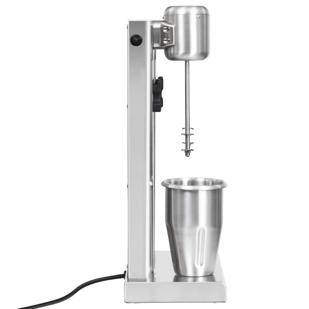 Milkshake mixer met dubbele bekers roestvrij staal 2 L is nu te koop bij PeponiXL, paradijselijk wonen!