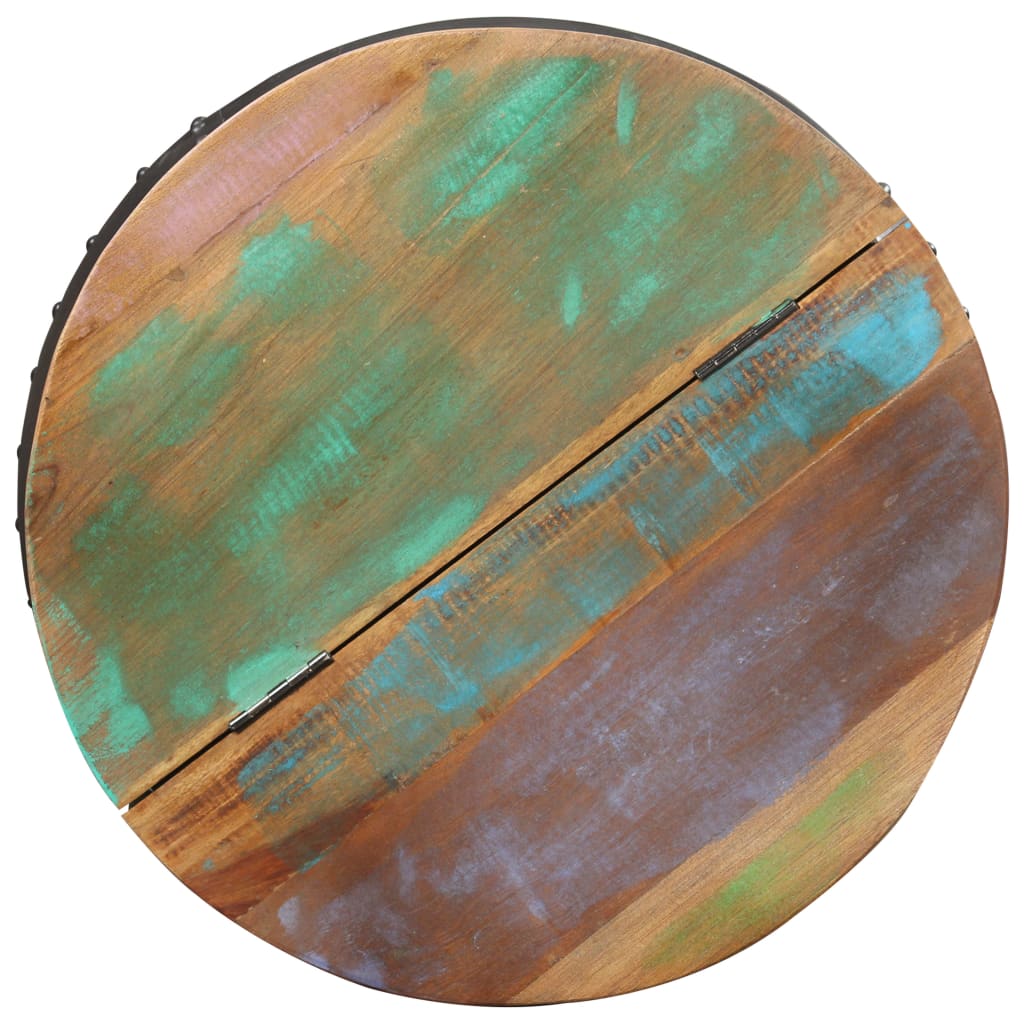Salontafel 53x43 cm massief gerecycled hout is nu te koop bij PeponiXL, paradijselijk wonen!
