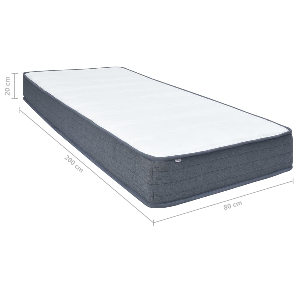 Boxspringmatras medium 200x80x20 cm is nu te koop bij PeponiXL, paradijselijk wonen!