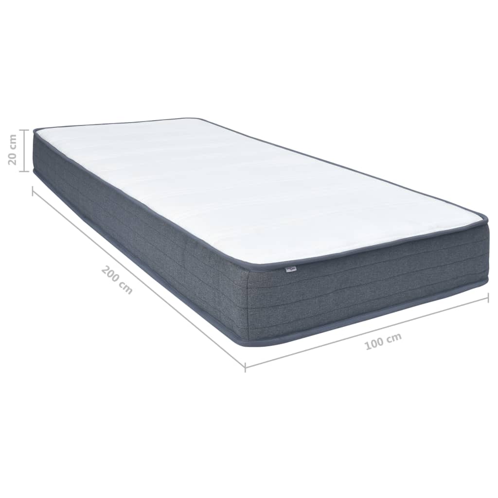 Boxspringmatras medium 200x100x20 cm is nu te koop bij PeponiXL, paradijselijk wonen!
