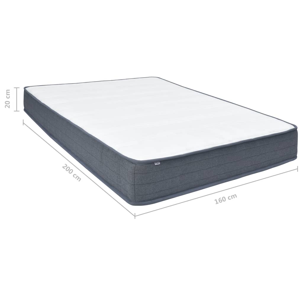 Boxspringmatras medium 200x160x20 cm is nu te koop bij PeponiXL, paradijselijk wonen!
