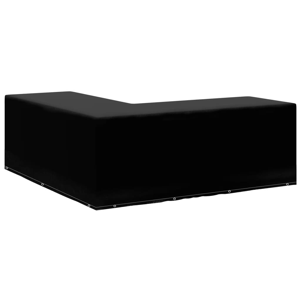 Tuinmeubelhoes L-vormig 12 oogjes 250x250x90 cm is nu te koop bij PeponiXL, paradijselijk wonen!