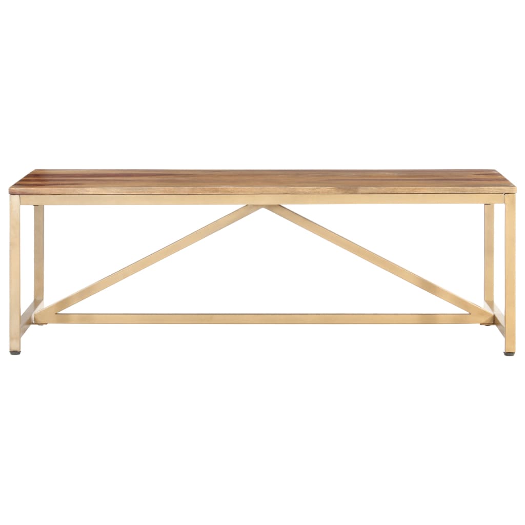 Salontafel 120x60x40 cm massief hout is nu te koop bij PeponiXL, paradijselijk wonen!