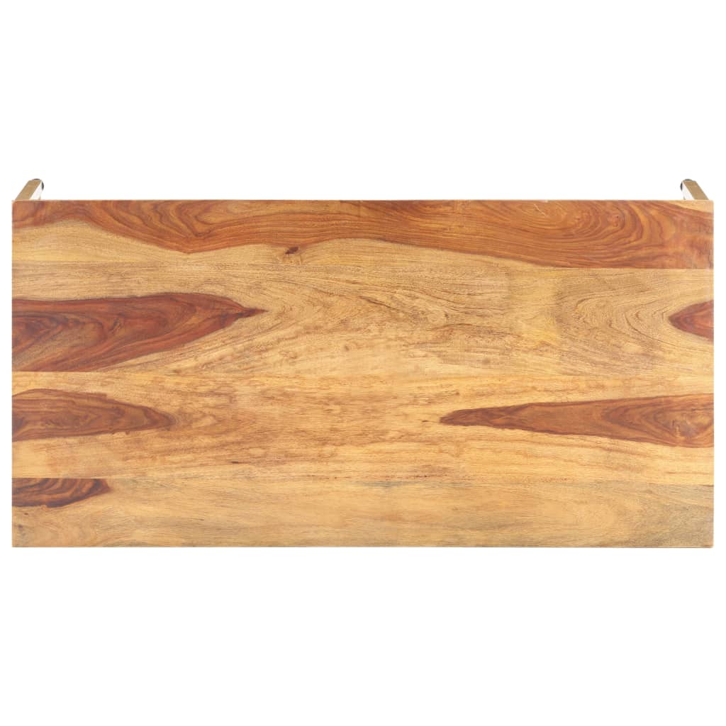 Salontafel 120x60x40 cm massief hout is nu te koop bij PeponiXL, paradijselijk wonen!