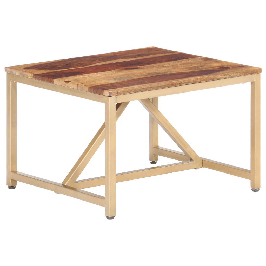 Bijzettafel 60x60x40 cm massief hout is nu te koop bij PeponiXL, paradijselijk wonen!