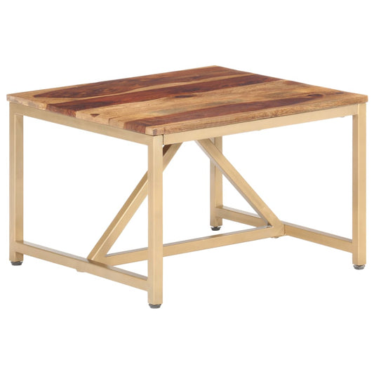 Bijzettafel 60x60x40 cm massief hout is nu te koop bij PeponiXL, paradijselijk wonen!