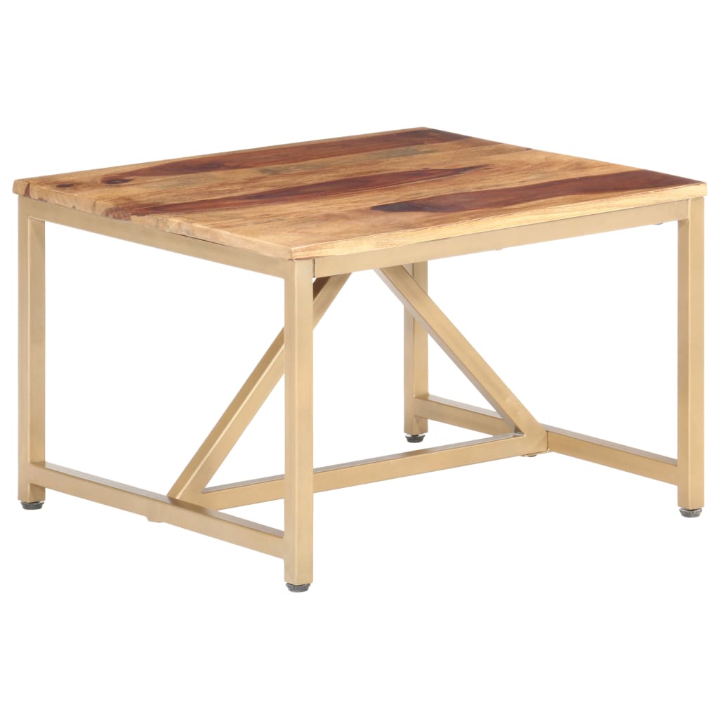 Bijzettafel 60x60x40 cm massief hout is nu te koop bij PeponiXL, paradijselijk wonen!
