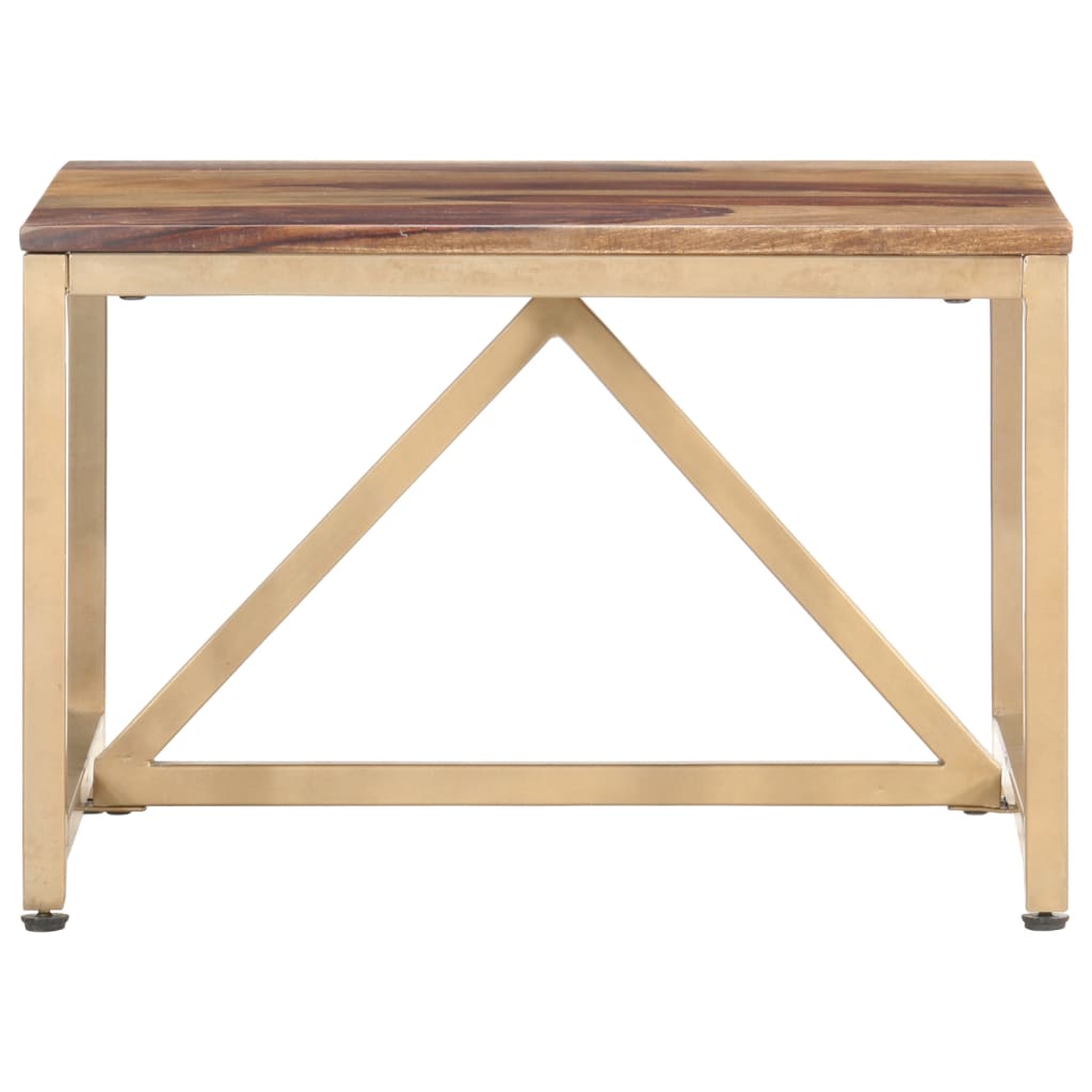 Bijzettafel 60x60x40 cm massief hout is nu te koop bij PeponiXL, paradijselijk wonen!