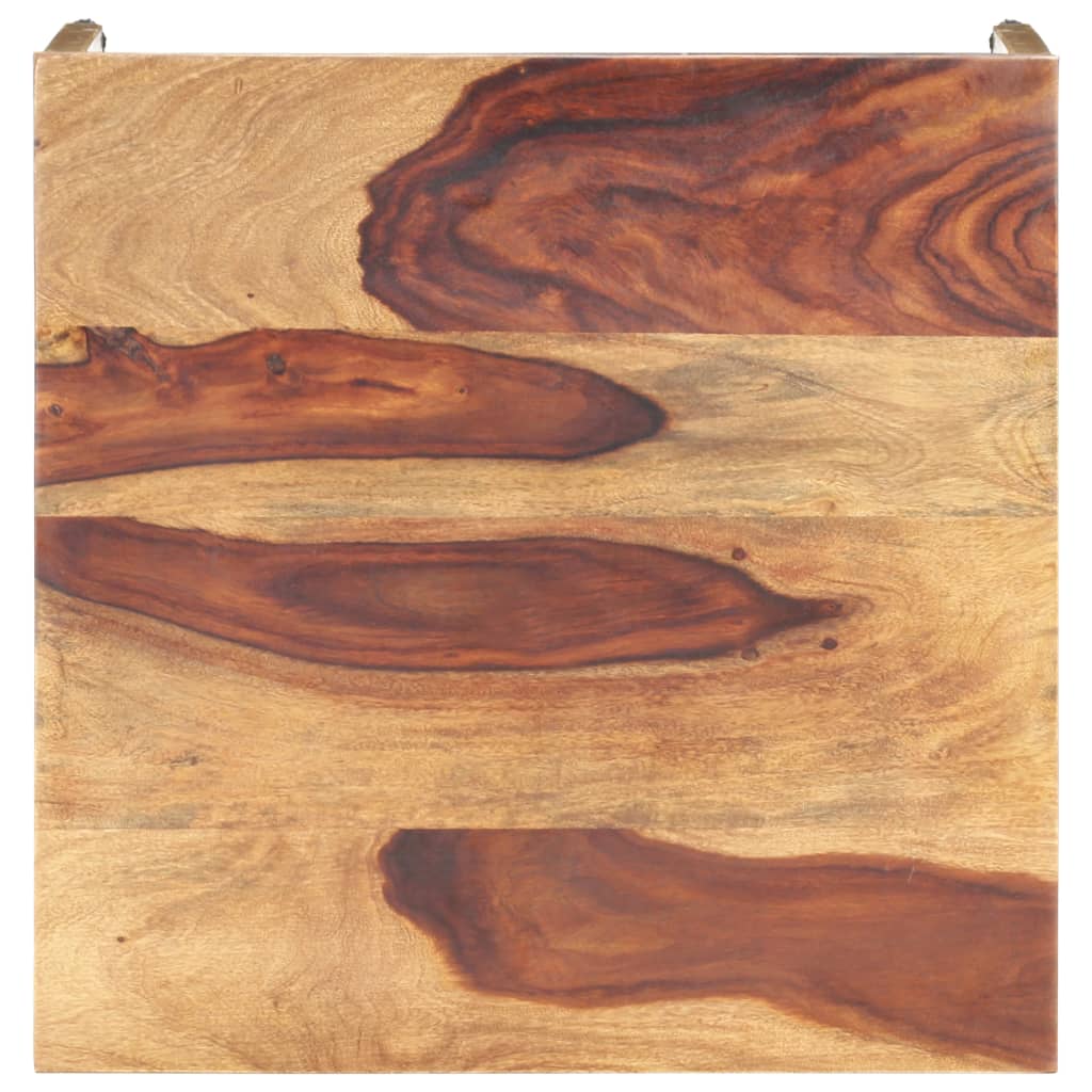 Bijzettafel 60x60x40 cm massief hout is nu te koop bij PeponiXL, paradijselijk wonen!