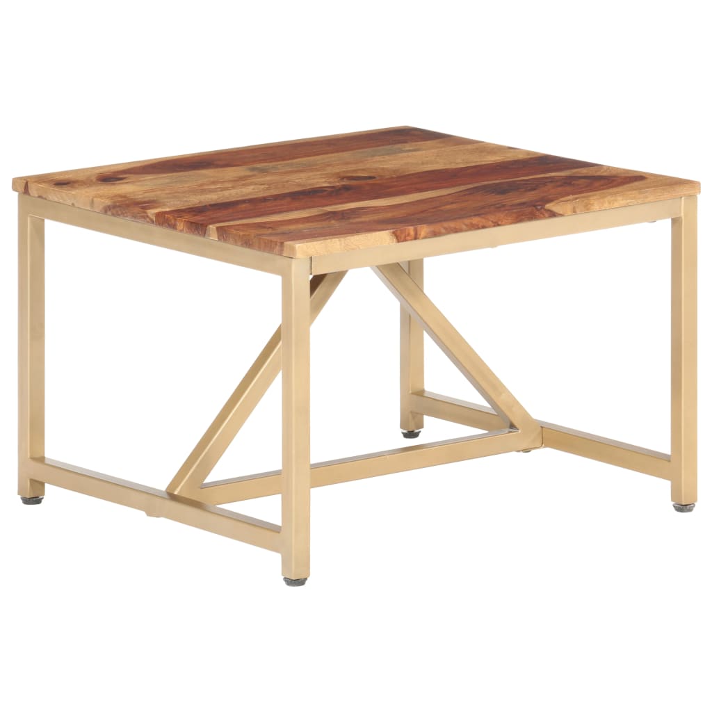 Bijzettafel 60x60x40 cm massief hout is nu te koop bij PeponiXL, paradijselijk wonen!