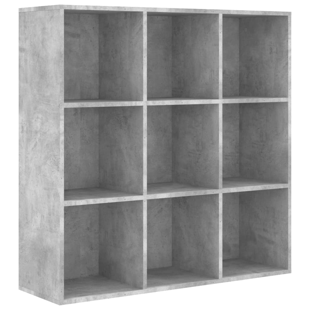 Boekenkast 98x29x97,5 cm bewerkt hout betongrijs is nu te koop bij PeponiXL, paradijselijk wonen!