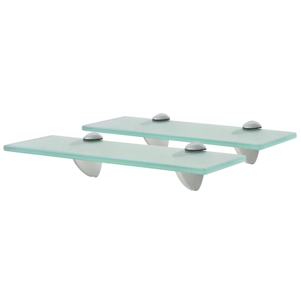 Schappen zwevend 2 st 30x10 cm 8 mm glas is nu te koop bij PeponiXL, paradijselijk wonen!