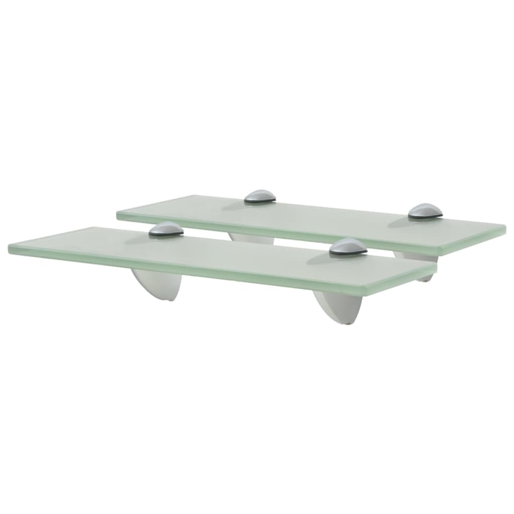 Schappen zwevend 2 st 30x10 cm 8 mm glas is nu te koop bij PeponiXL, paradijselijk wonen!
