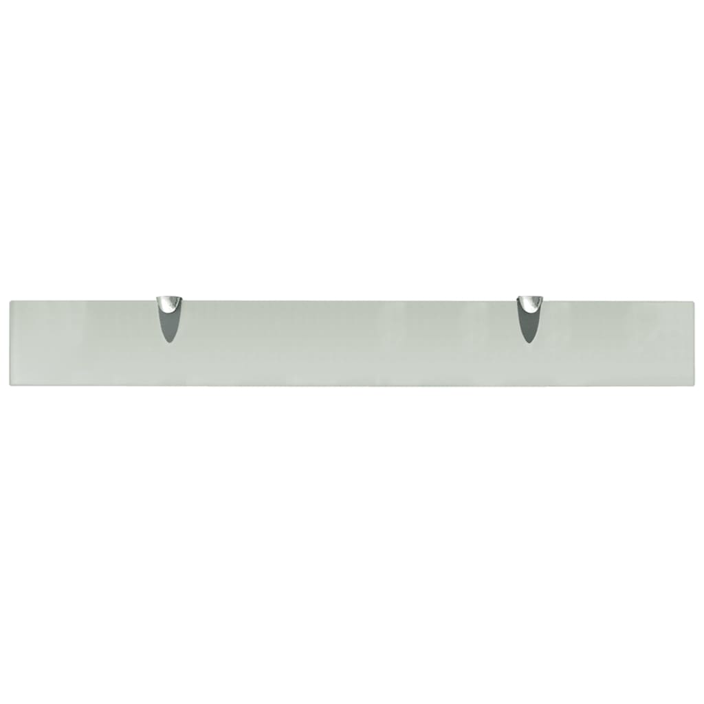 Schappen zwevend 2 st 80x10 cm 8 mm glas is nu te koop bij PeponiXL, paradijselijk wonen!