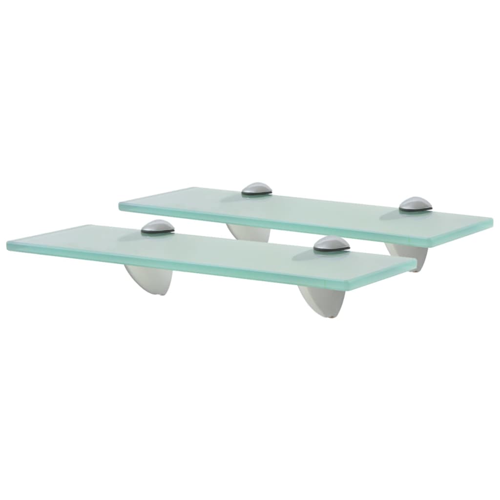 Schappen zwevend 2 st 30x20 cm 8 mm glas is nu te koop bij PeponiXL, paradijselijk wonen!
