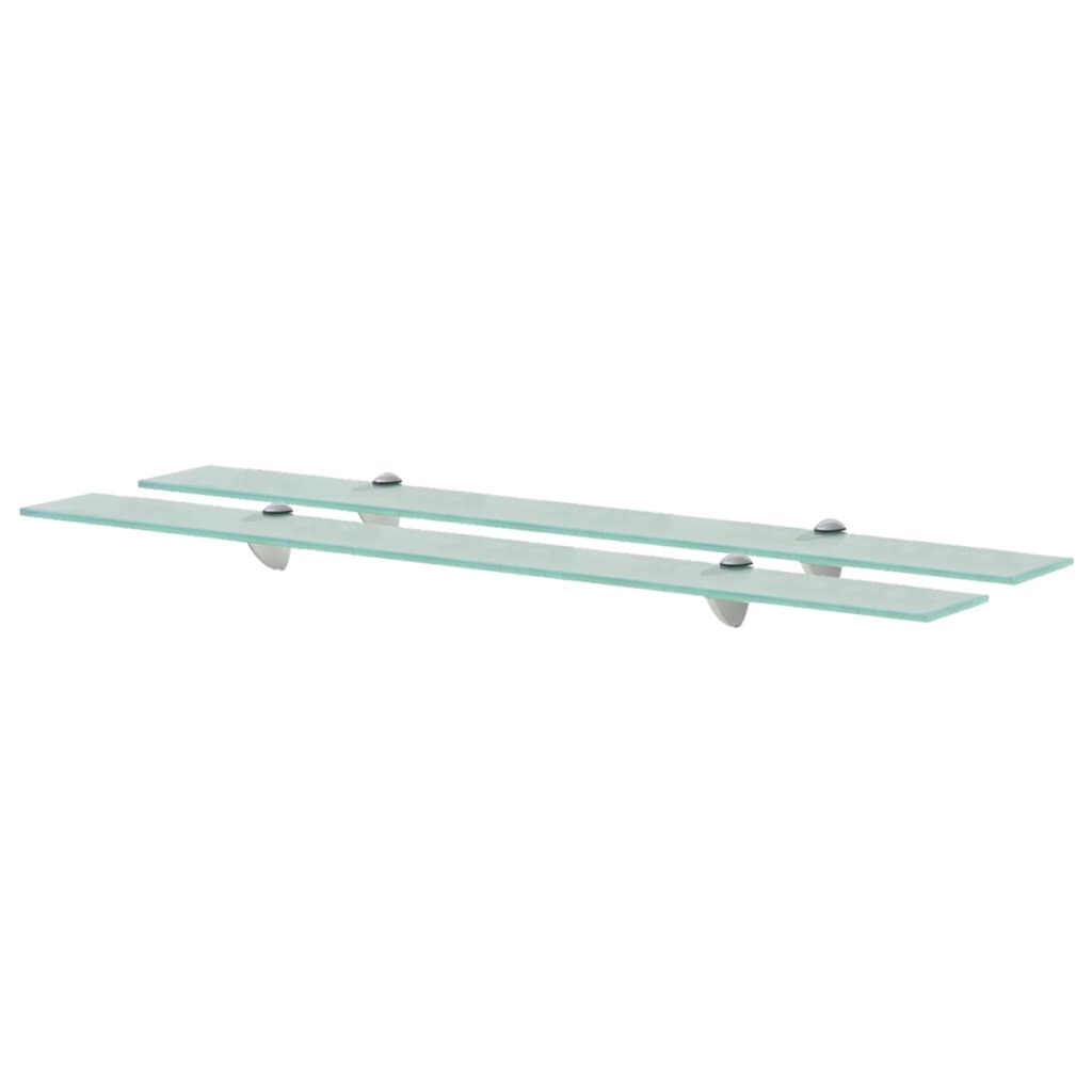 Schappen zwevend 2 st 90x20 cm 8 mm glas is nu te koop bij PeponiXL, paradijselijk wonen!