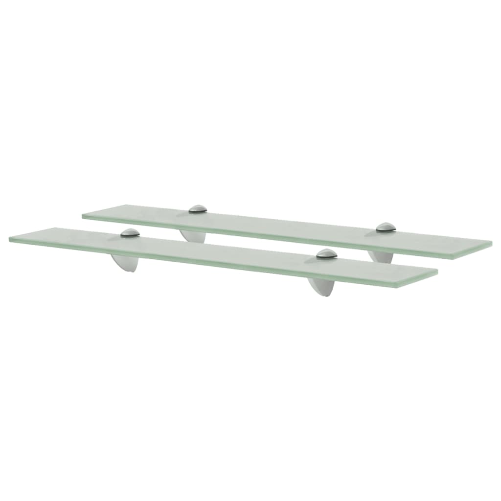 Schappen zwevend 2 st 60x20 cm 8 mm glas is nu te koop bij PeponiXL, paradijselijk wonen!