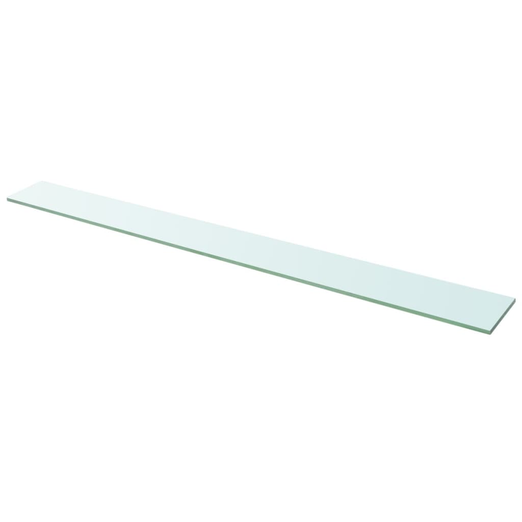 Schappen 2 st 110x12 cm glas transparant is nu te koop bij PeponiXL, paradijselijk wonen!