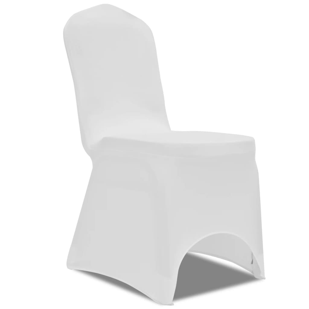 Stoelhoezen stretch 18 st wit is nu te koop bij PeponiXL, paradijselijk wonen!