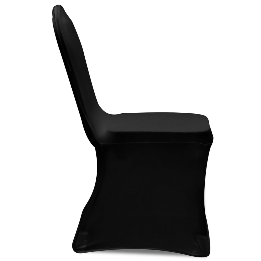 Stoelhoezen stretch 18 st zwart is nu te koop bij PeponiXL, paradijselijk wonen!