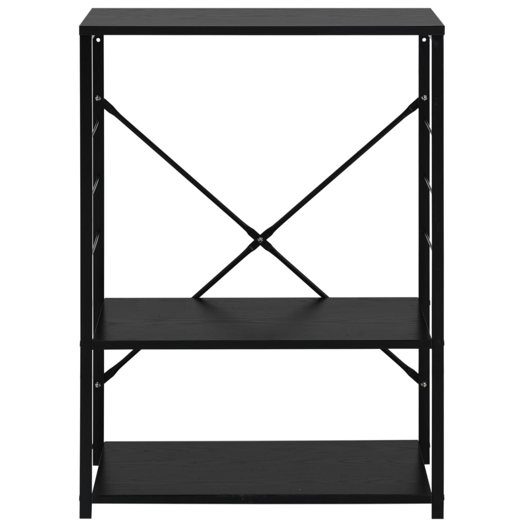 Magnetronkast 60x39,6x79,5 cm bewerkt hout zwart is nu te koop bij PeponiXL, paradijselijk wonen!