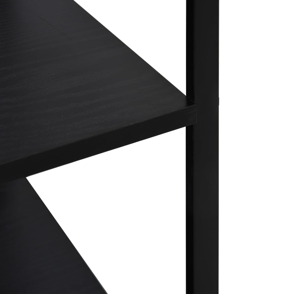 Magnetronkast 60x39,6x79,5 cm bewerkt hout zwart is nu te koop bij PeponiXL, paradijselijk wonen!