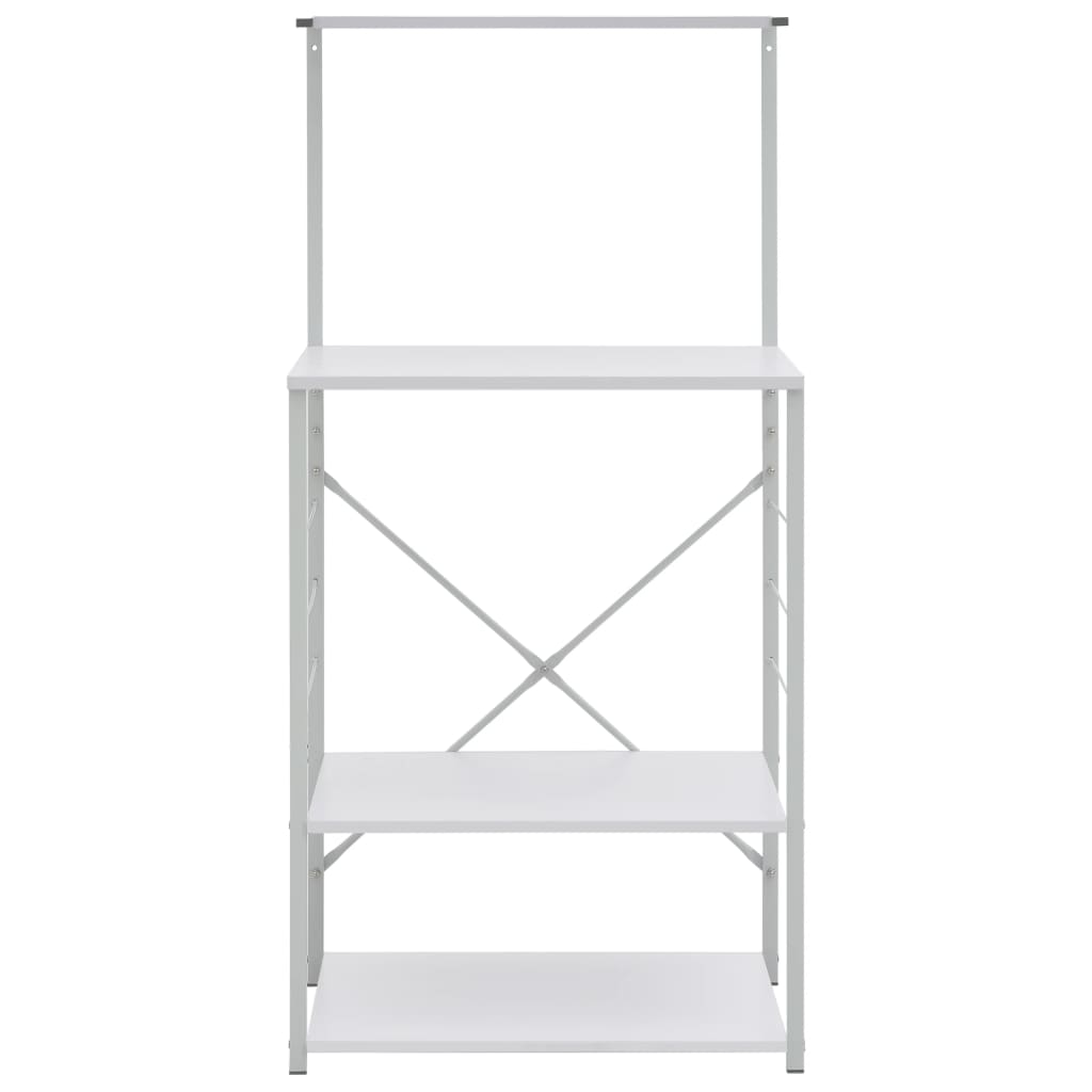 Magnetronkast 60x39,6x123 cm bewerkt hout wit is nu te koop bij PeponiXL, paradijselijk wonen!