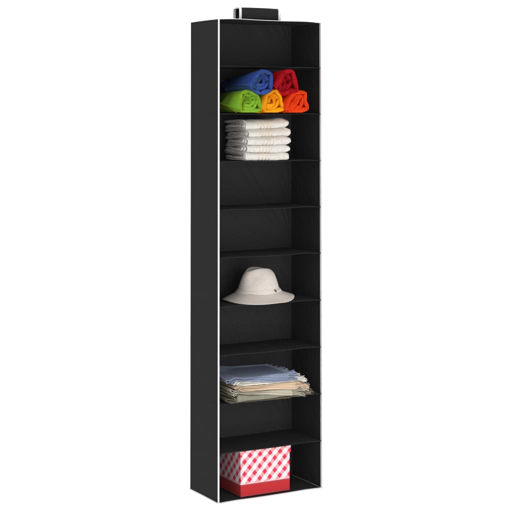 Kledingorganisers hangend 2 st met 10 schappen stof is nu te koop bij PeponiXL, paradijselijk wonen!