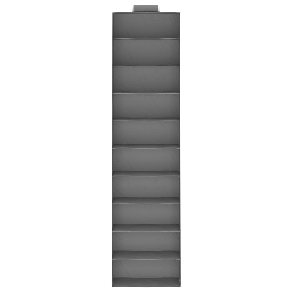 Kledingorganisers hangend 2 st met 10 schappen stof is nu te koop bij PeponiXL, paradijselijk wonen!