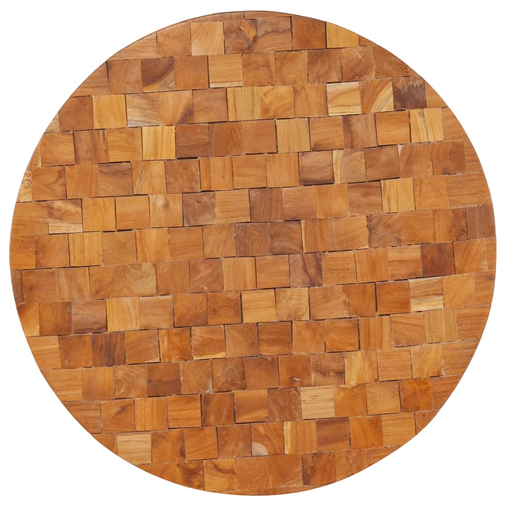 Salontafel 60x60x35 cm massief teakhout is nu te koop bij PeponiXL, paradijselijk wonen!