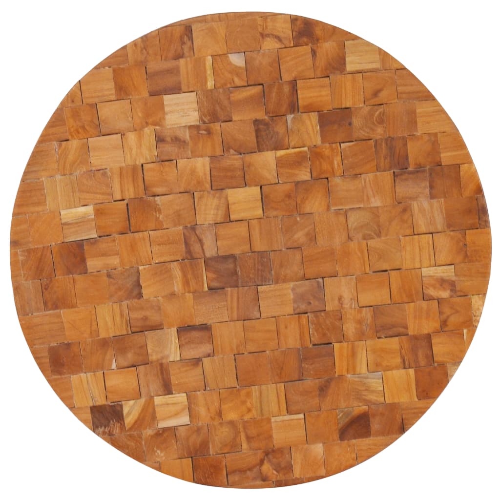 Salontafel 60x60x35 cm massief teakhout is nu te koop bij PeponiXL, paradijselijk wonen!