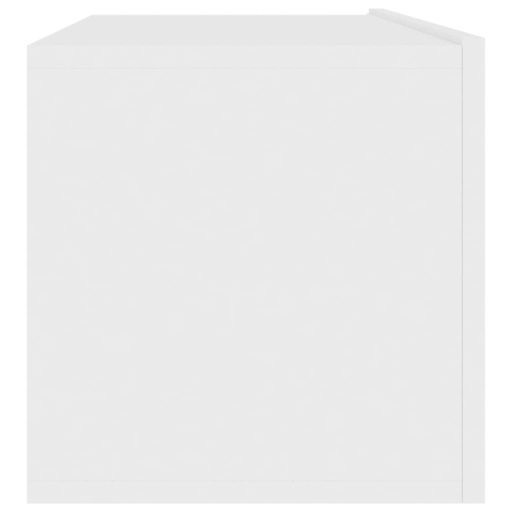 Tv-meubel 100x30x30 cm bewerkt hout wit is nu te koop bij PeponiXL, paradijselijk wonen!