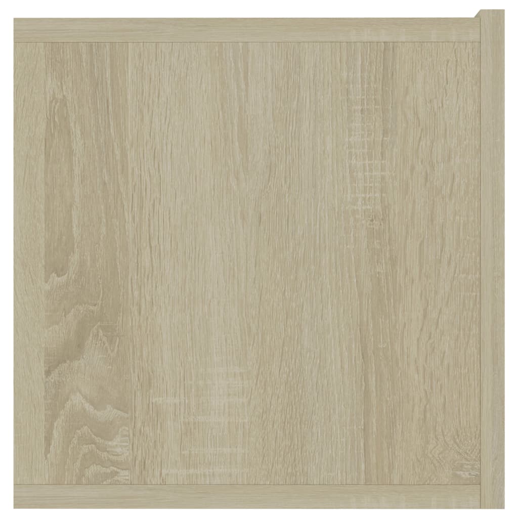 Tv-meubel 120x30x30 cm bewerkt hout sonoma eikenkleurig is nu te koop bij PeponiXL, paradijselijk wonen!