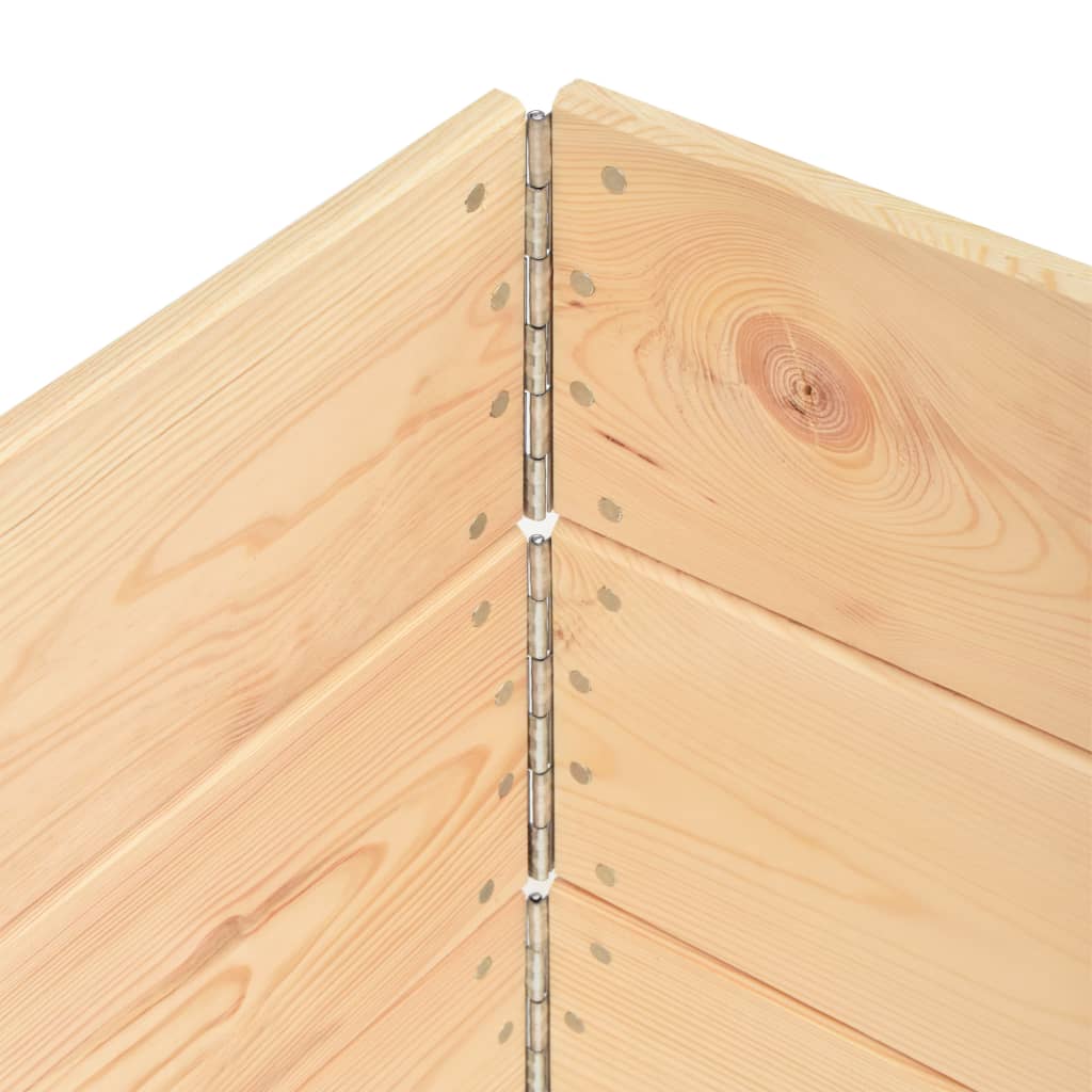 Palletopzetranden 3 st 100x150 cm massief grenenhout is nu te koop bij PeponiXL, paradijselijk wonen!