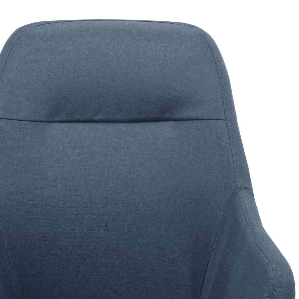 Schommelstoel stof blauw is nu te koop bij PeponiXL, paradijselijk wonen!