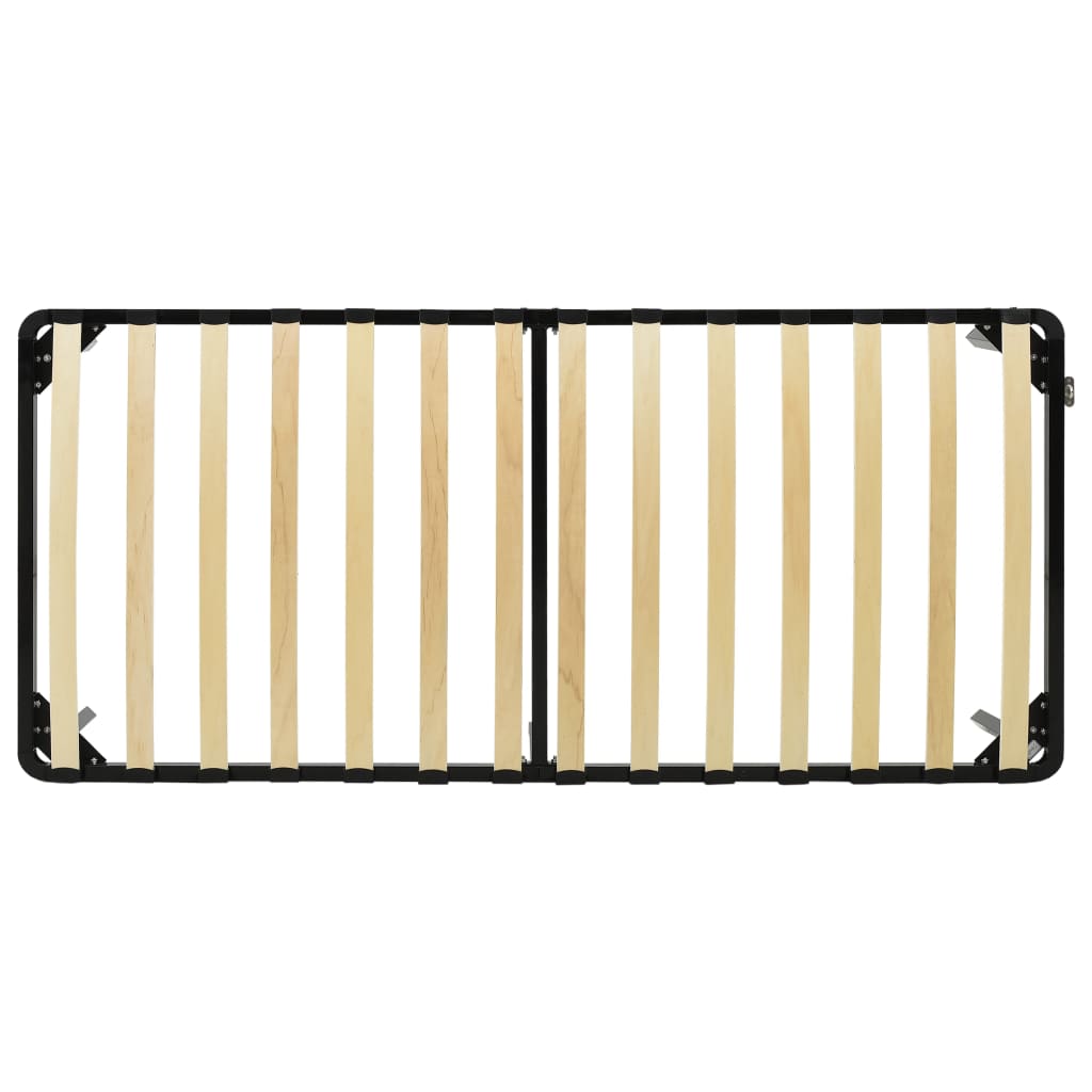Bedframe metaal zwart 90x200 cm is nu te koop bij PeponiXL, paradijselijk wonen!