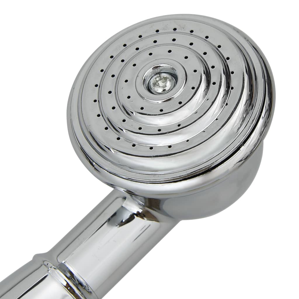 Badkraan tweeknops en handdouche chroom is nu te koop bij PeponiXL, paradijselijk wonen!
