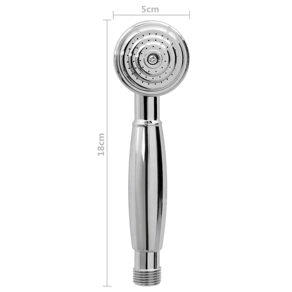 Badkraan tweeknops en handdouche chroom is nu te koop bij PeponiXL, paradijselijk wonen!