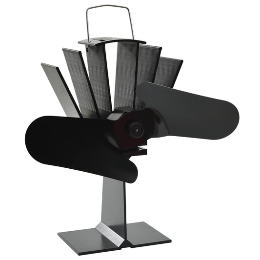 Kachelventilator met 2 vinnen zwart is nu te koop bij PeponiXL, paradijselijk wonen!