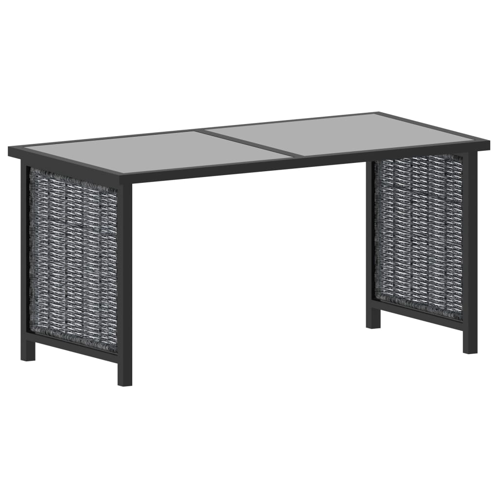 9-delige Loungeset met kussens poly rattan antraciet is nu te koop bij PeponiXL, paradijselijk wonen!