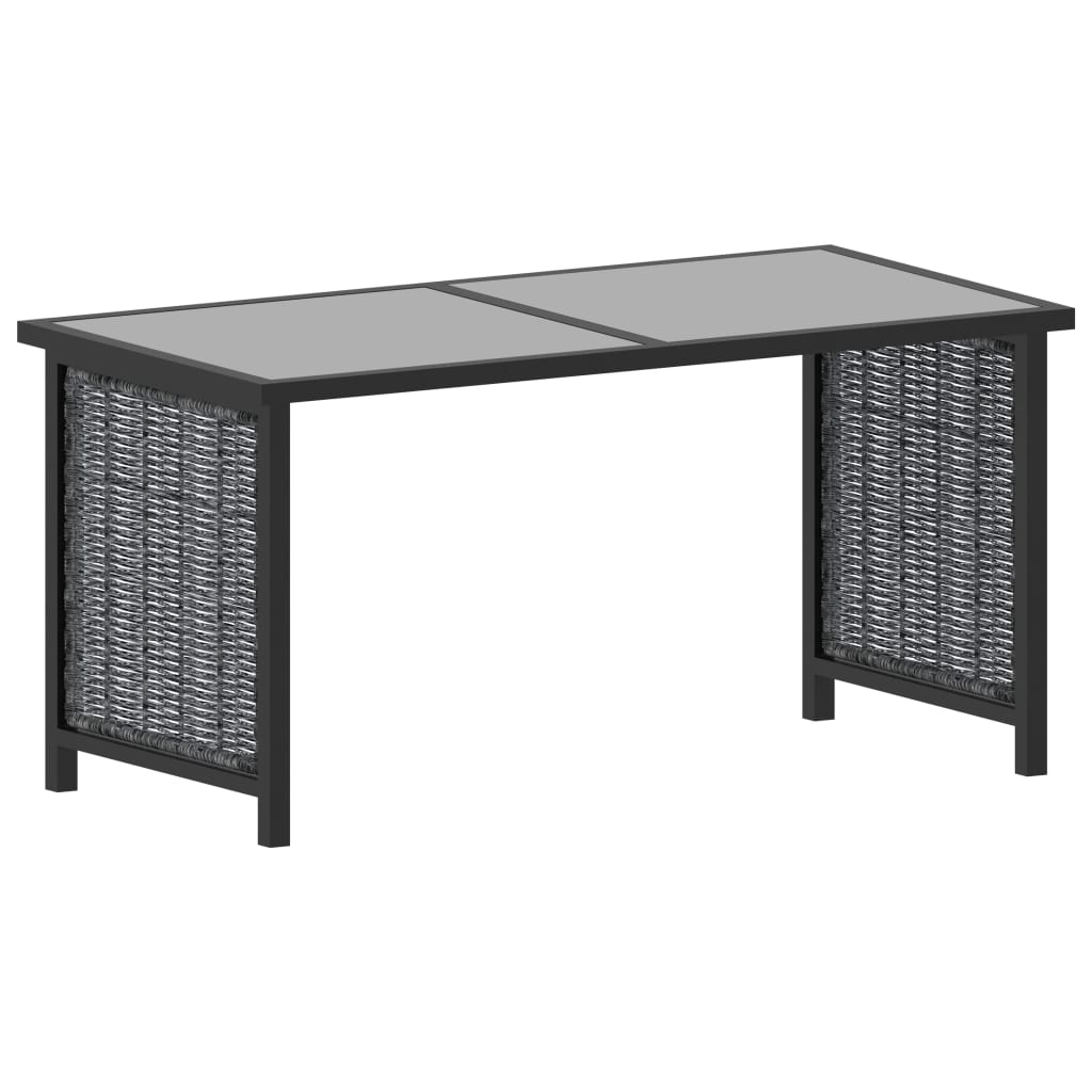 8-delige Loungeset met kussens poly rattan antraciet is nu te koop bij PeponiXL, paradijselijk wonen!