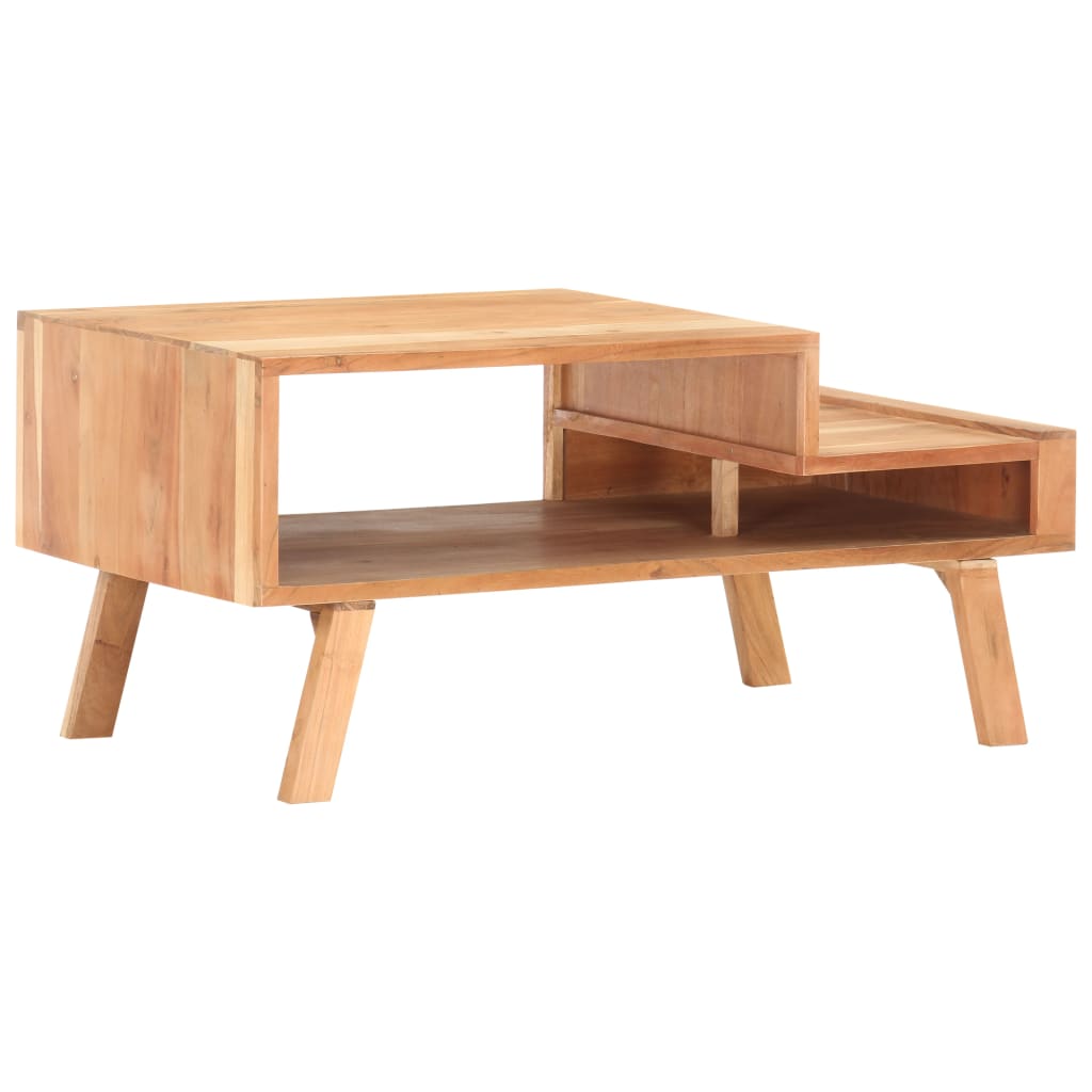 Salontafel 100x50x45 cm massief acaciahout is nu te koop bij PeponiXL, paradijselijk wonen!