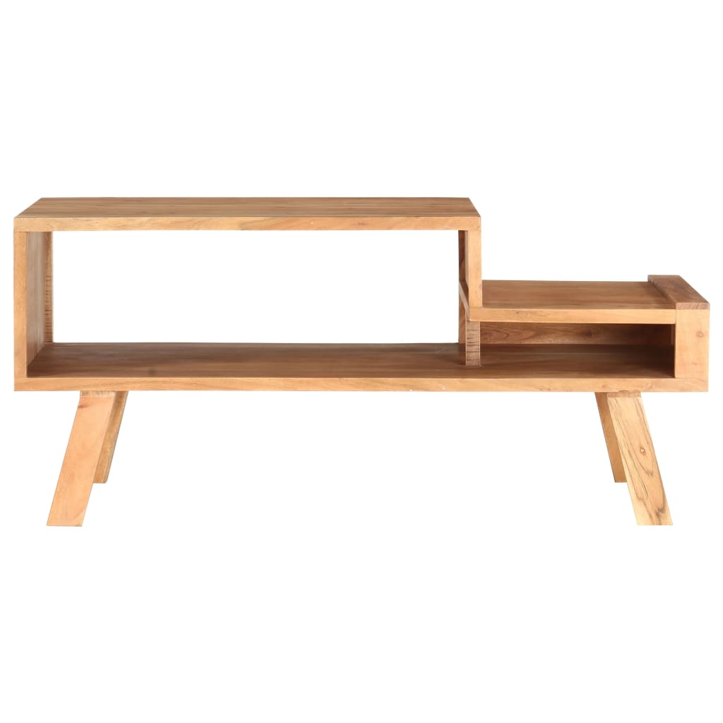 Salontafel 100x50x45 cm massief acaciahout is nu te koop bij PeponiXL, paradijselijk wonen!