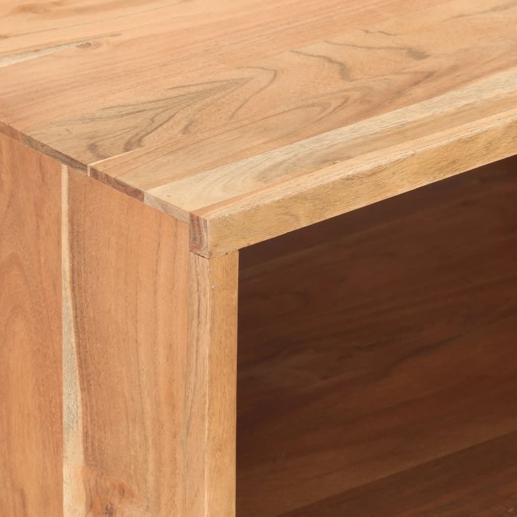 Salontafel 100x50x45 cm massief acaciahout is nu te koop bij PeponiXL, paradijselijk wonen!