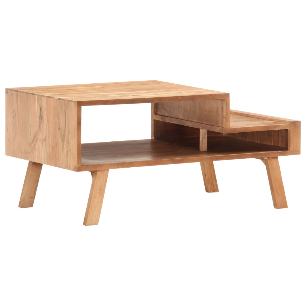 Salontafel 100x50x45 cm massief acaciahout is nu te koop bij PeponiXL, paradijselijk wonen!