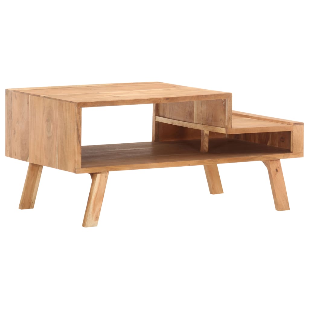 Salontafel 100x50x45 cm massief acaciahout is nu te koop bij PeponiXL, paradijselijk wonen!