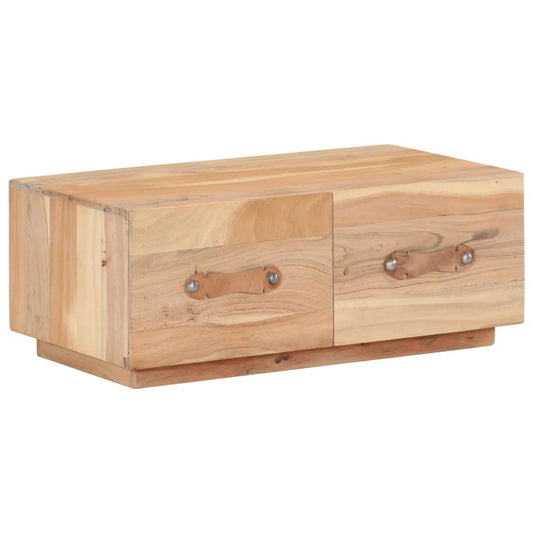Salontafel 90x50x35 cm massief gerecycled hout is nu te koop bij PeponiXL, paradijselijk wonen!