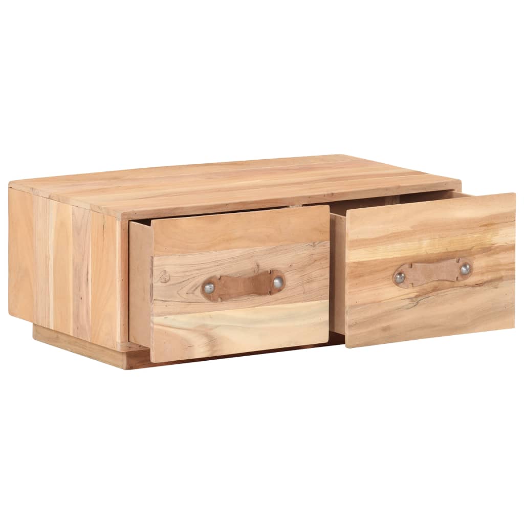 Salontafel 90x50x35 cm massief gerecycled hout is nu te koop bij PeponiXL, paradijselijk wonen!