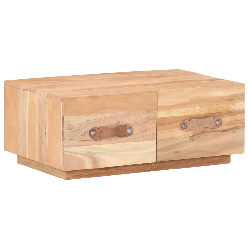 Salontafel 90x50x35 cm massief gerecycled hout is nu te koop bij PeponiXL, paradijselijk wonen!